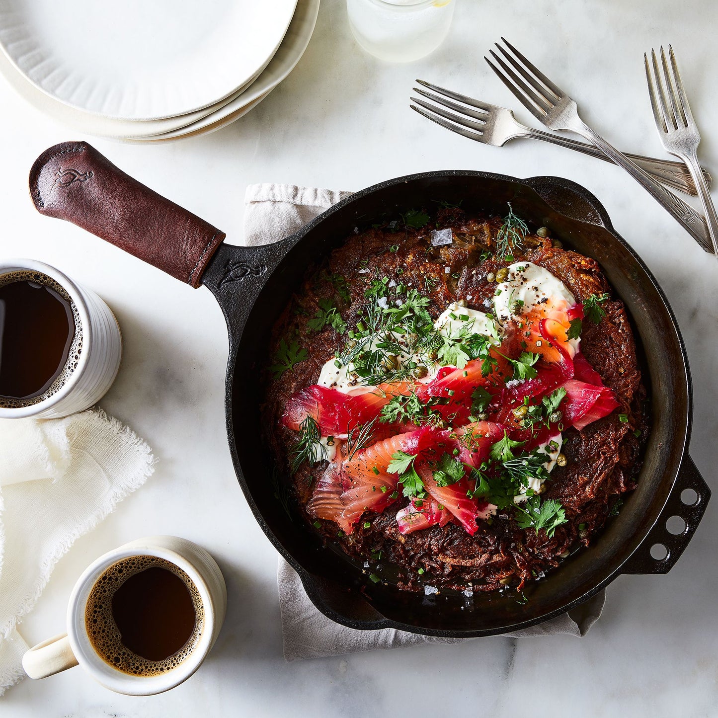 Smithey Leather Skillet Sleeve