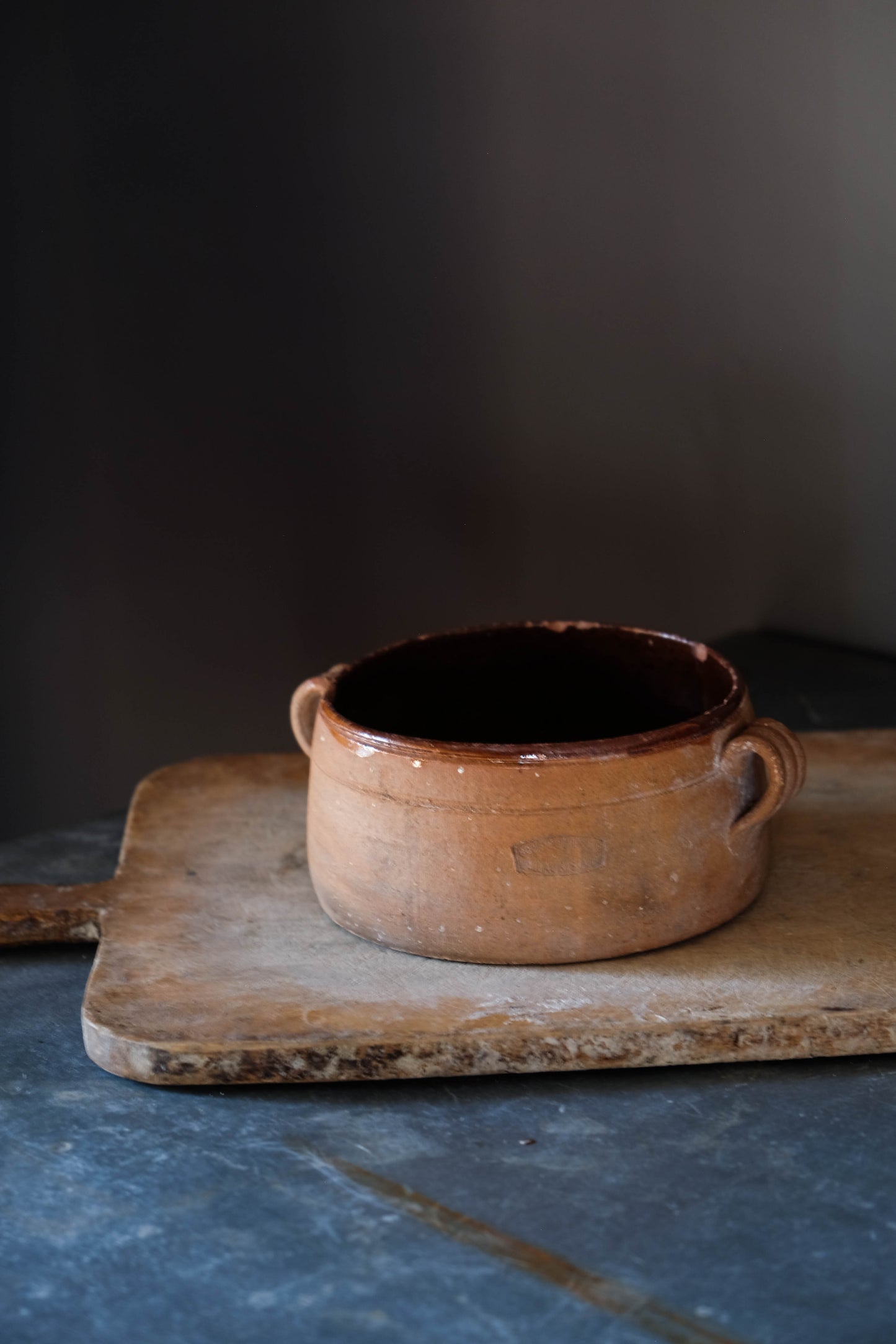 Vintage French Terra Cotta Bowl