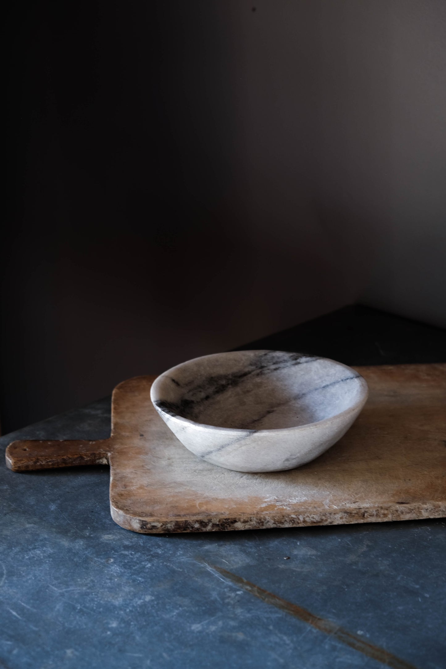 Carved Marble Bowl