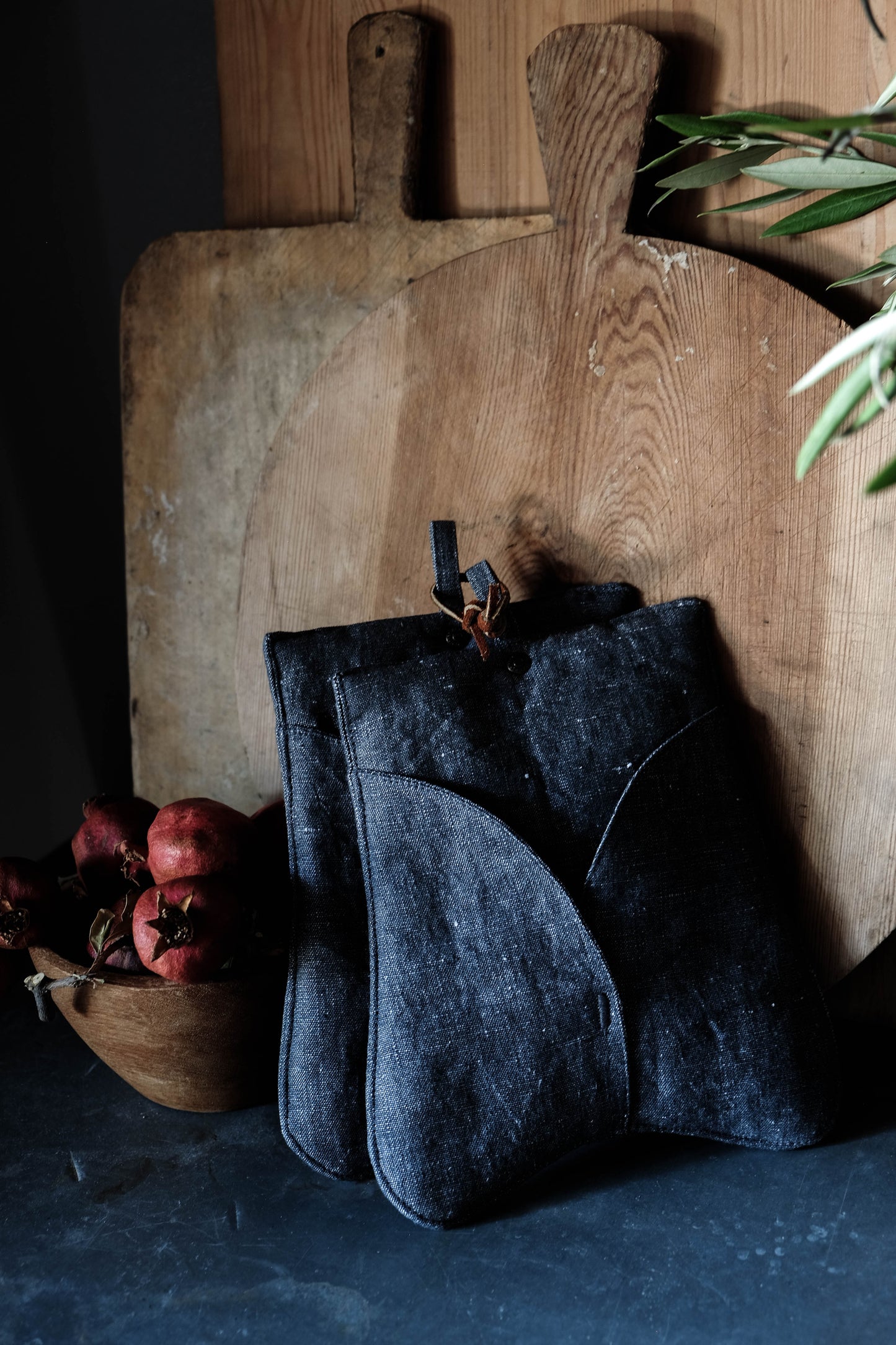 Heritage Manka Linen Pot Holders