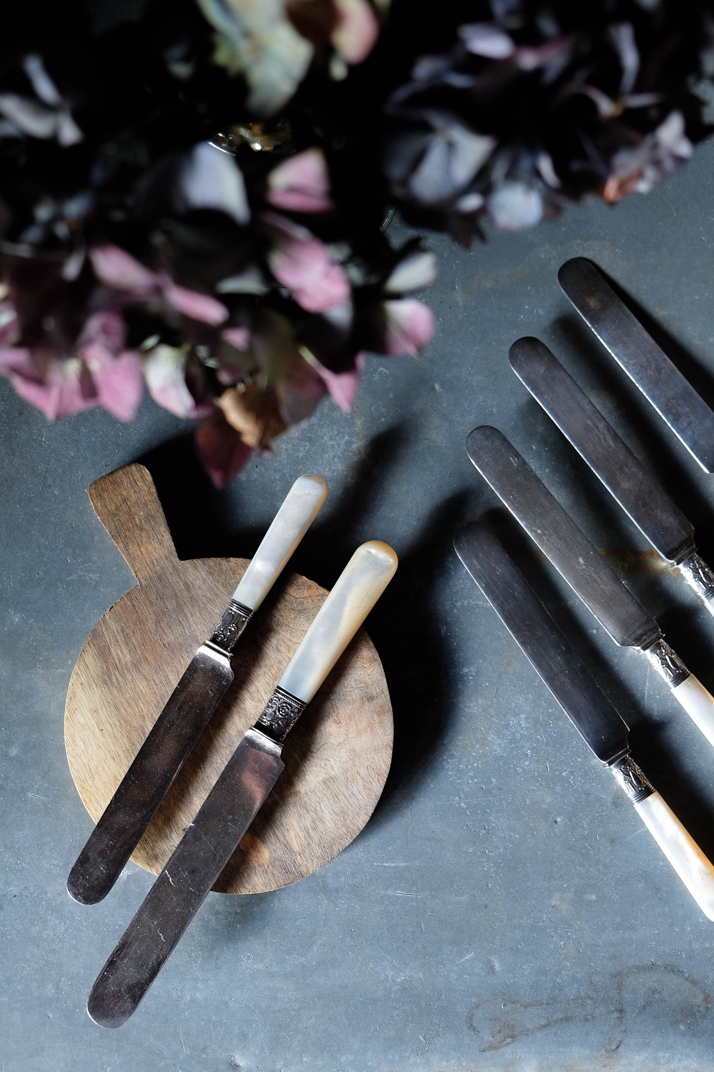 Vintage Mother of Pearl Spreading Knife