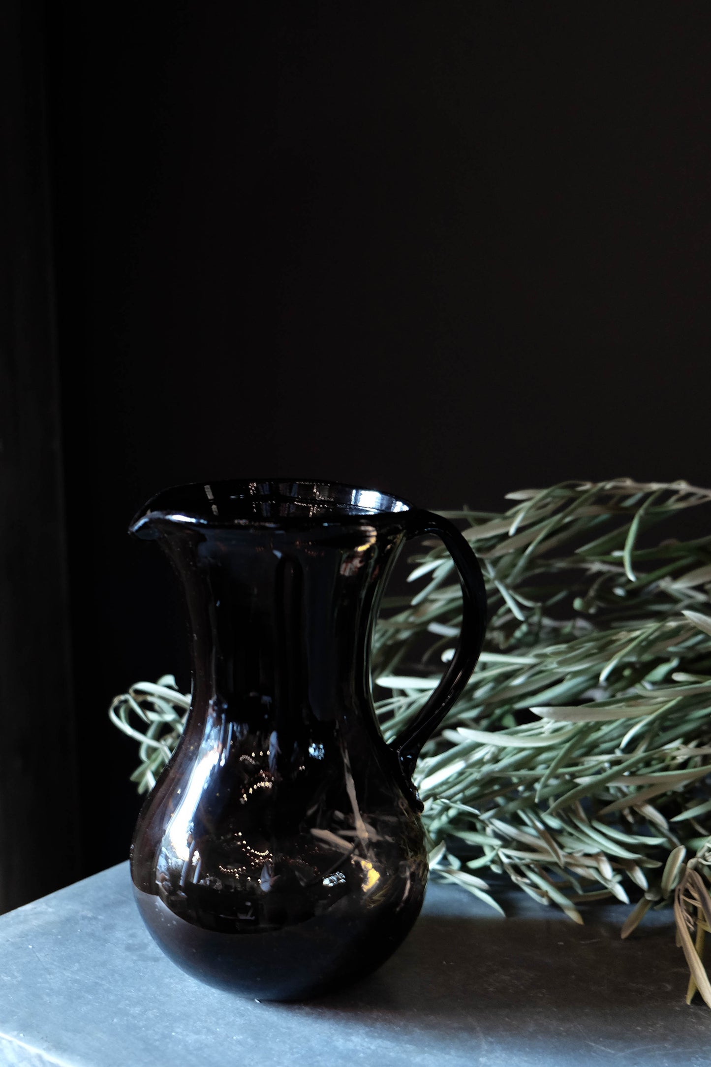Pichet Petit Parisian Blown Glass Pitcher