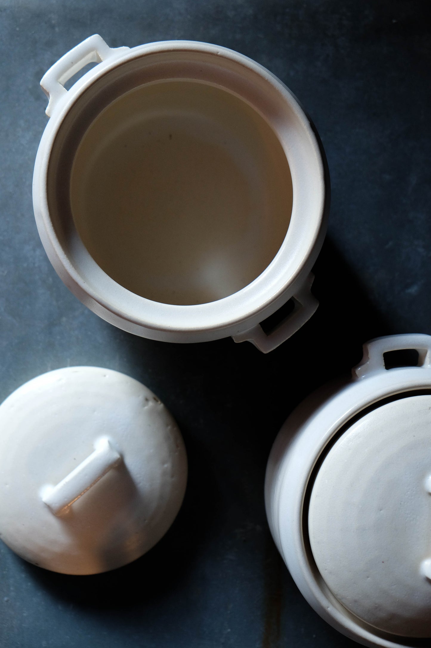 Glazed Stoneware Pot