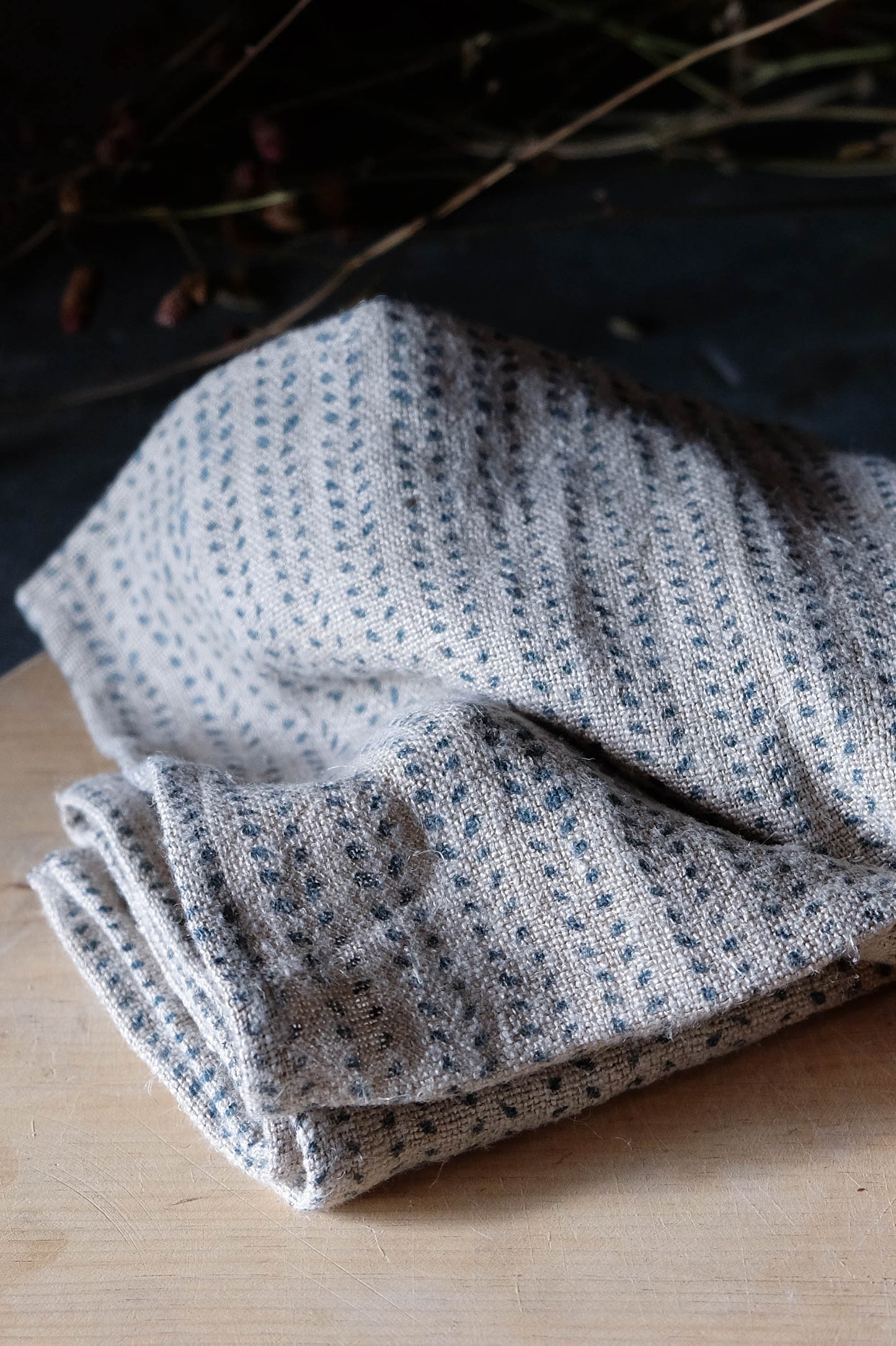 Linen Block Print Napkin