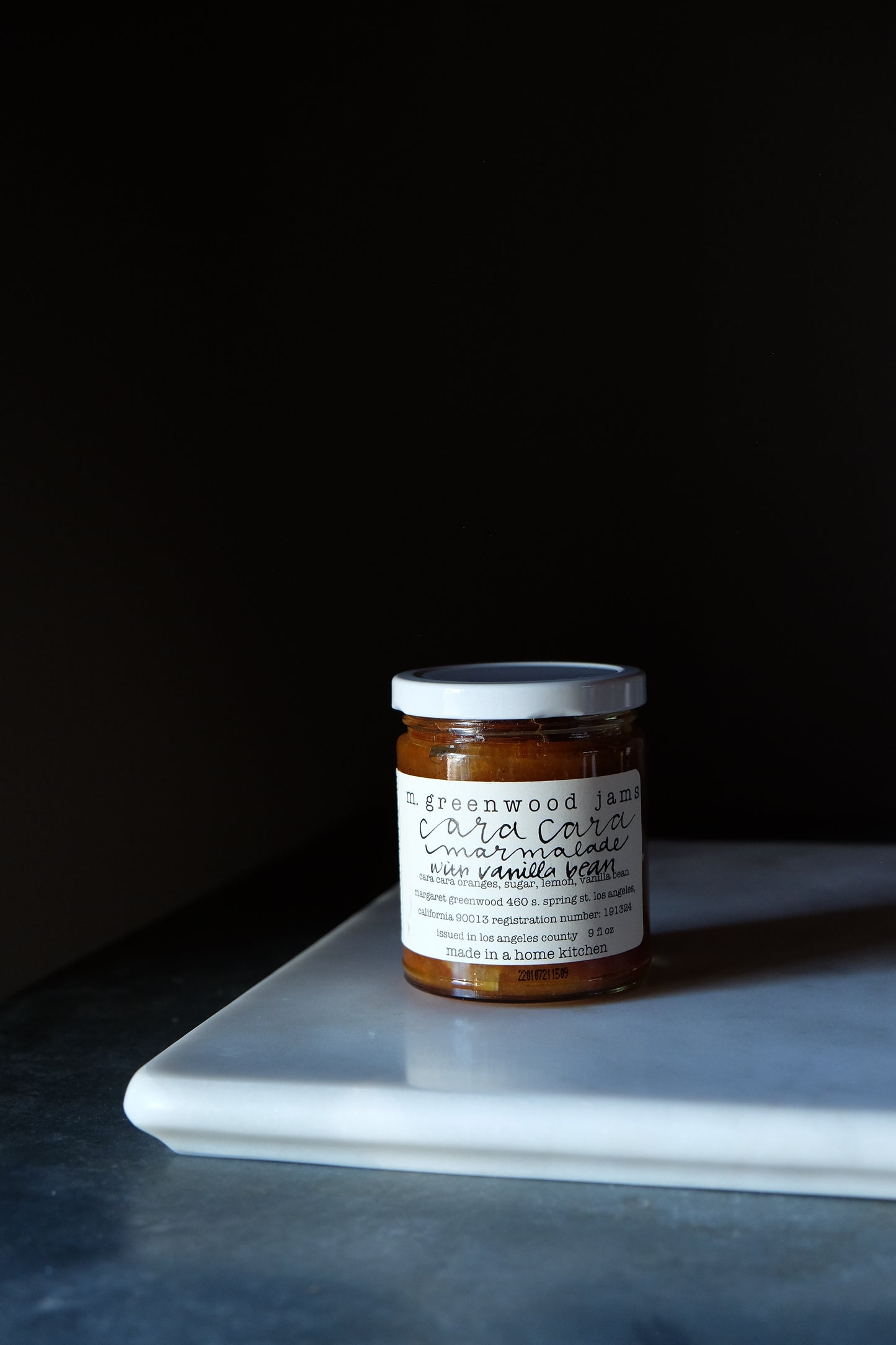 M Greenwood Cara Cara Vanilla Marmalade Jam