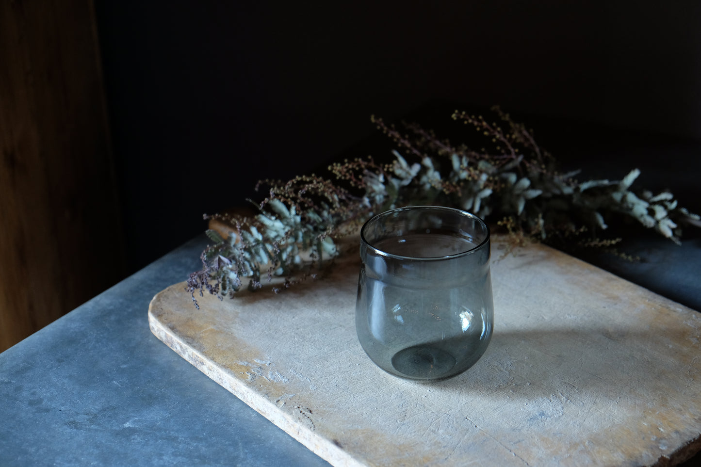 Smoked Bell Low Ball Glassware