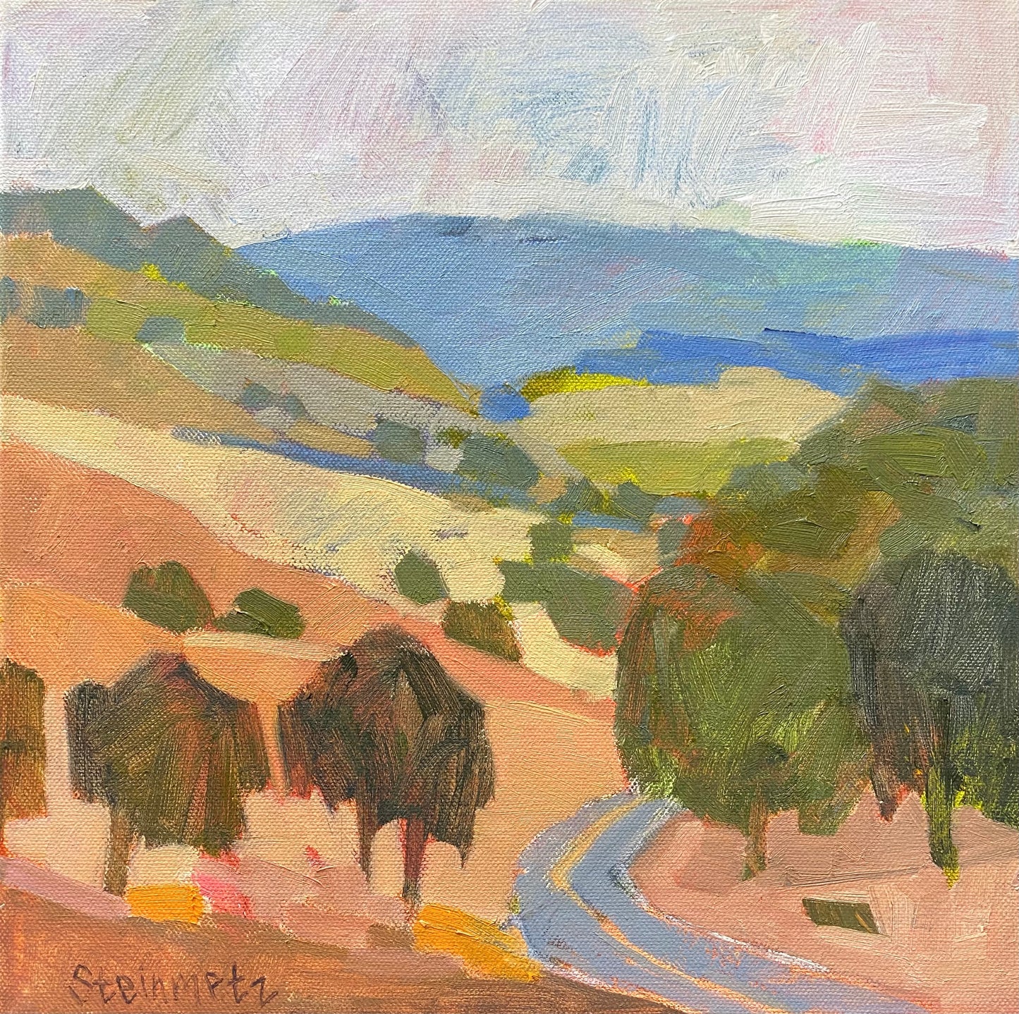 Mountain House Rd Painting