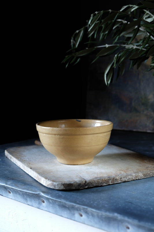 Vintage Yellow Ware Medium Bowl
