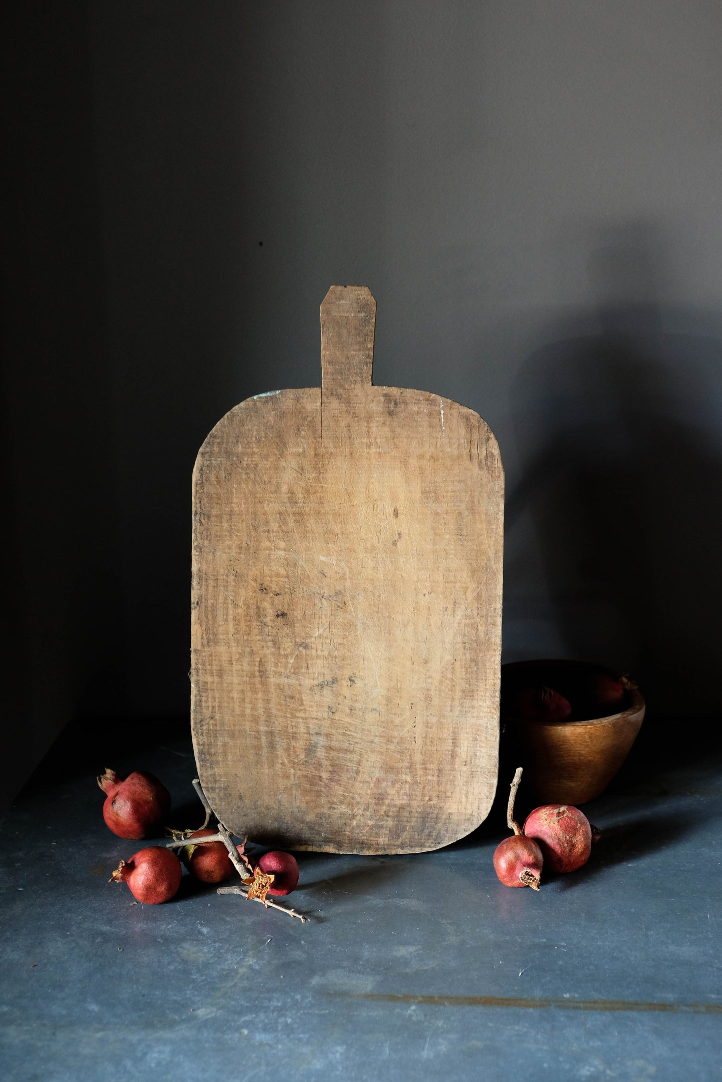 Vintage French Oval Bread Board